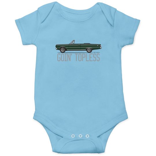 Goin'Topless-Dark Green - Satellite Convertible - Onesies
