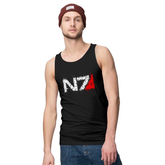 Mass Effect - N7 - Mass Effect - Tank Tops
