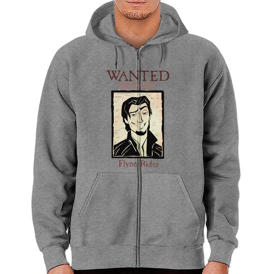 Wanted! - Flynn Rider - Zip Hoodies