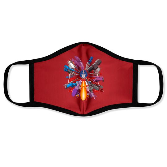 OPTIMUS WICK - Optimus Prime - Face Masks