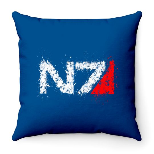 Mass Effect - N7 - Mass Effect - Throw Pillows