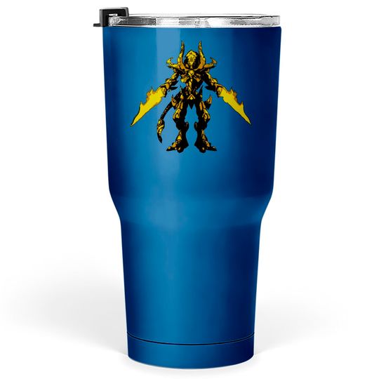 Zealot (Solo) Tumblers 30 oz - Protoss Aiur Zealot Starcraft - Tumblers 30 oz