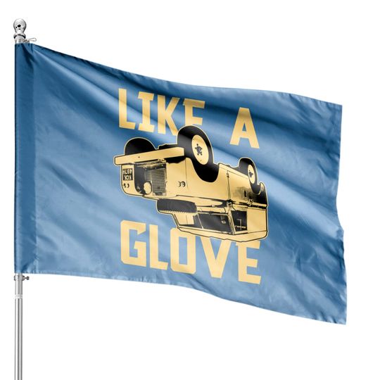 Discover Like a Glove - Ace Ventura - House Flags