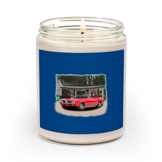 Discover 1968 Pontiac Firebird in our filling station series - Firebird - Scented Candles