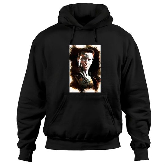 John Matrix - Arnold Schwarzenegger [COMMANDO] - Movies - Hoodies