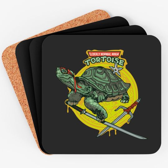 Elderly Normal Ninja - Ninja Turtles - Coasters
