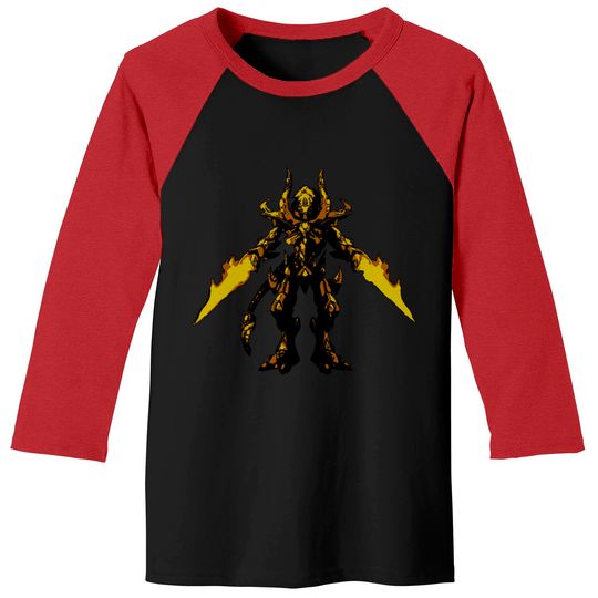 Zealot (Solo) Shirt - Protoss Aiur Zealot Starcraft - Baseball Tees