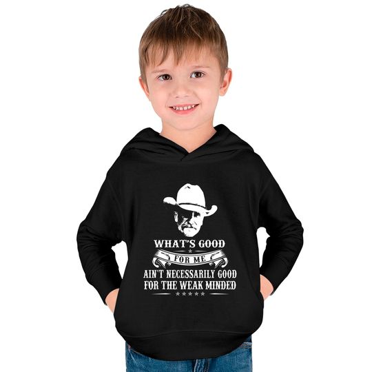 Lonesome dove: What's good - Lonesome Dove - Kids Pullover Hoodies