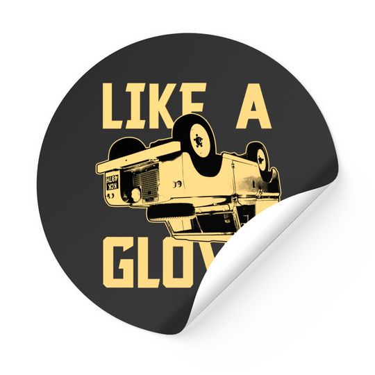 Discover Like a Glove - Ace Ventura - Stickers