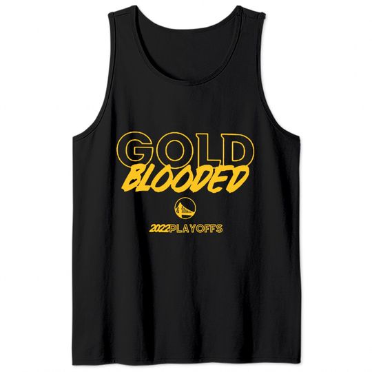 Gold Blooded Warriors Tank Tops