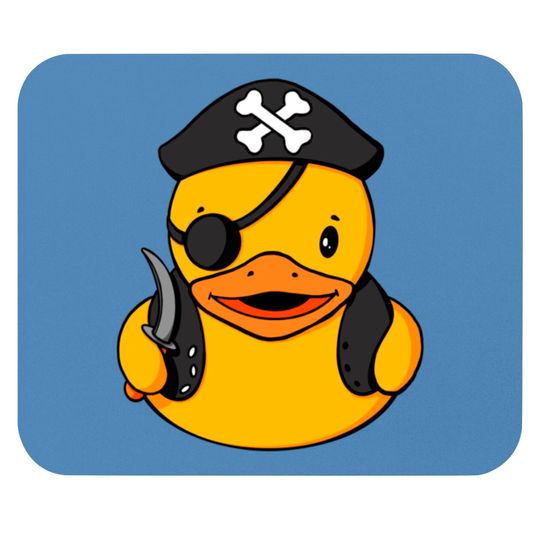 Discover Pirate Rubber Duck Mouse Pads