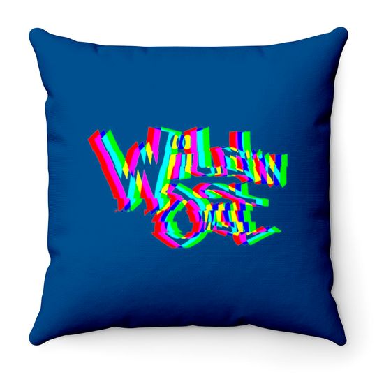 Discover Wild N Out Glitch Throw Pillows