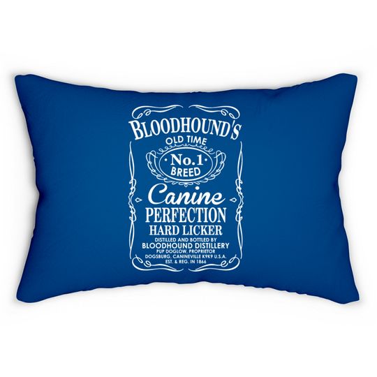 Bloodhounds Old Time No1 Breed Canine Perfection Lumbar Pillows
