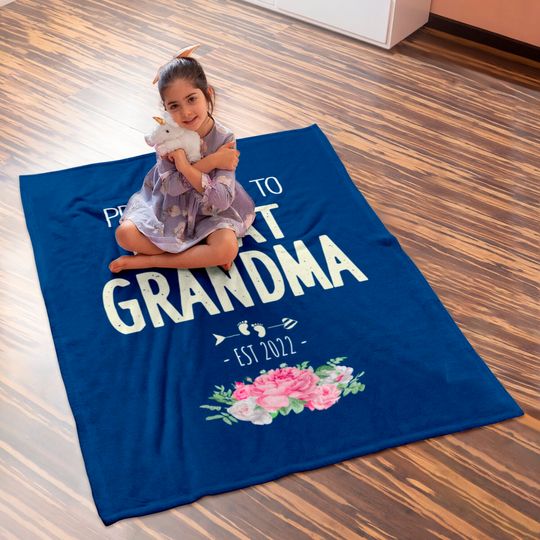 Promoted To Great Grandma 2022 - Promoted To Great Grandma 2022 - Baby Blankets