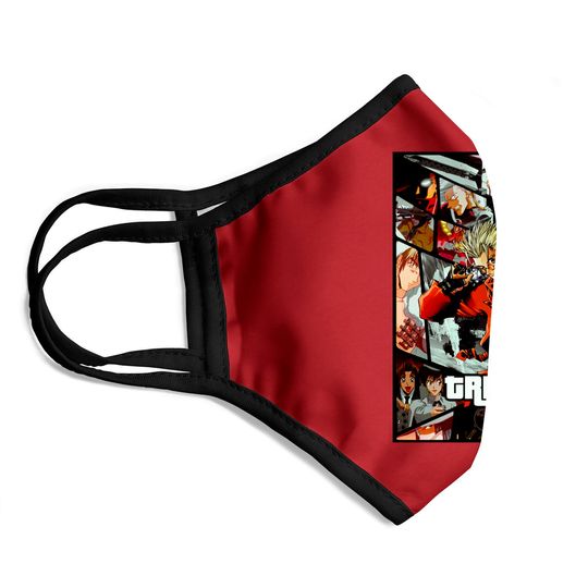 Trigun vash the stampede - Trigun - Face Masks