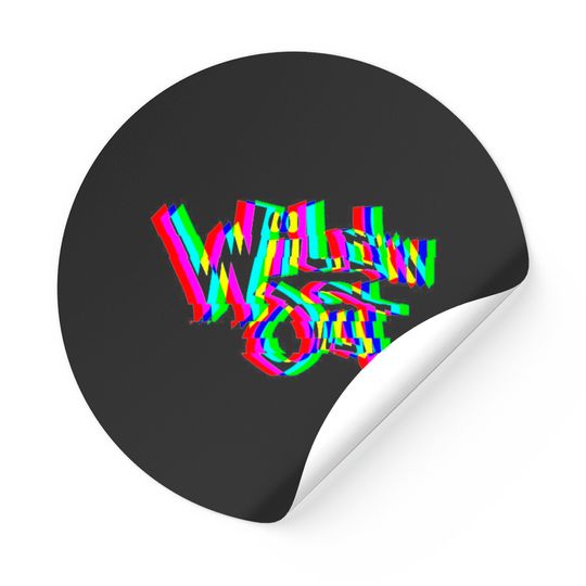 Discover Wild N Out Glitch Stickers