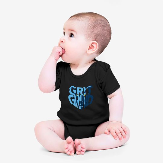 Grizzlie Grit Grind Logo - Memphis Grizzlies Basketball - Onesies