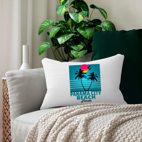 Panama City Beach Florida souvenir - Panama City Beach - Lumbar Pillows