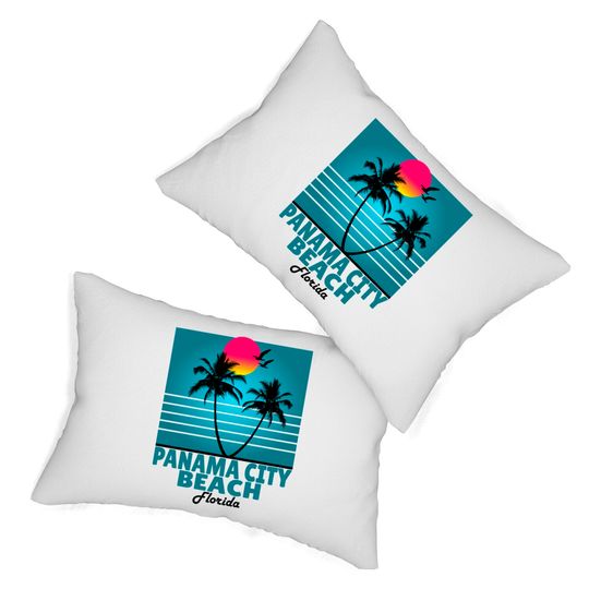 Panama City Beach Florida souvenir - Panama City Beach - Lumbar Pillows