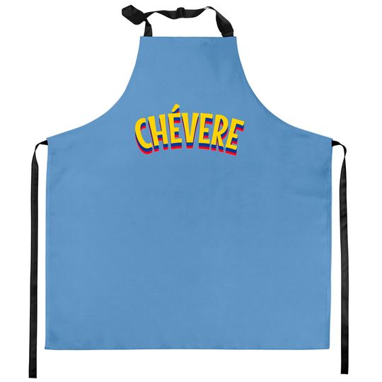 Discover Chevere - amarillo azul rojo - Chevere - Kitchen Aprons