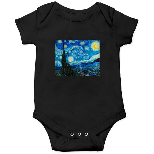 The Starry Night by Vincent Van Gogh - Starry Night - Onesies