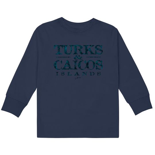 Turks & Caicos Islands - Turks And Caicos Islands -  Kids Long Sleeve T-Shirts