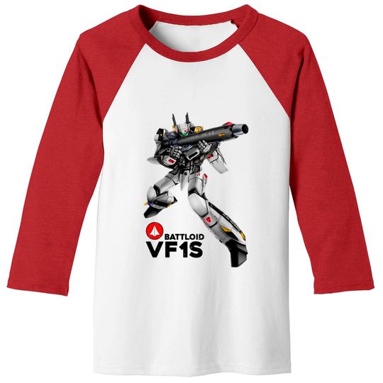 VF1S - Robotech - Baseball Tees