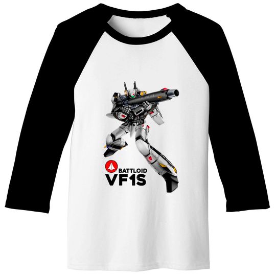 VF1S - Robotech - Baseball Tees