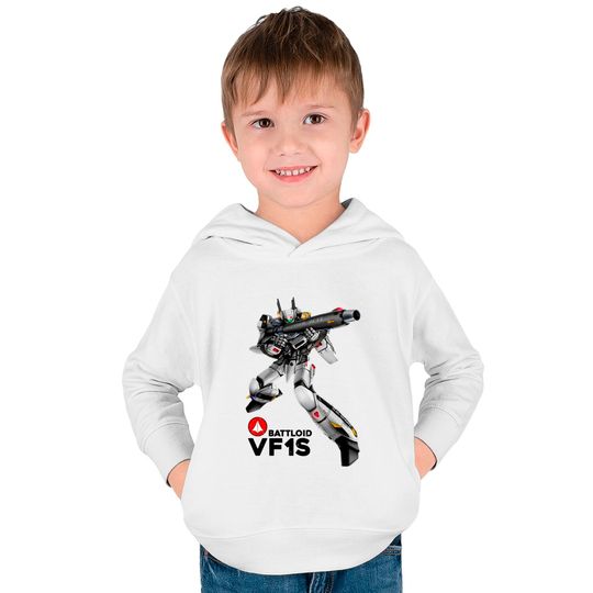 VF1S - Robotech - Kids Pullover Hoodies