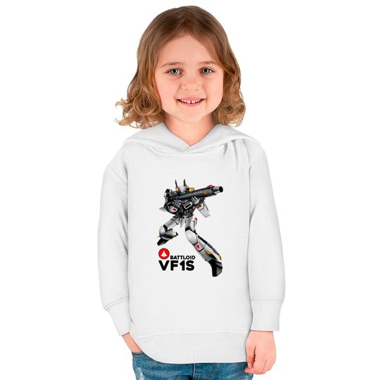 VF1S - Robotech - Kids Pullover Hoodies