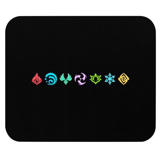 Genshin Visions - Genshin Impact - Mouse Pads