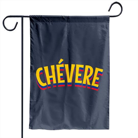Discover Chevere - amarillo azul rojo - Chevere - Garden Flags
