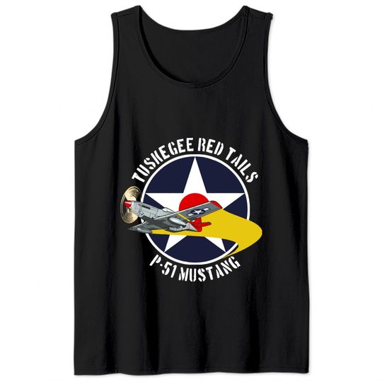 Tuskegee Red Tails - Tuskegee Airmen - Tank Tops