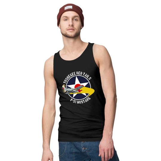 Tuskegee Red Tails - Tuskegee Airmen - Tank Tops