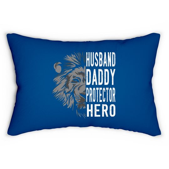 Discover husband daddy protective hero.father's day gift - Husband Daddy Protector Hero - Lumbar Pillows