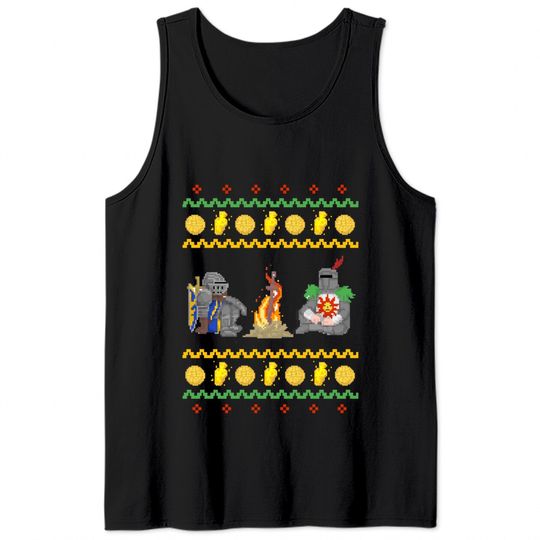 Rest by the fire - Dark Souls - Tank Tops