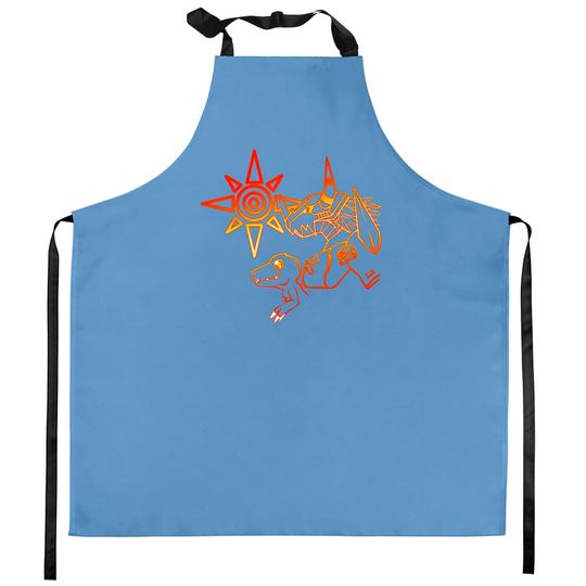 Discover Crest of Courage - Digimon - Kitchen Aprons