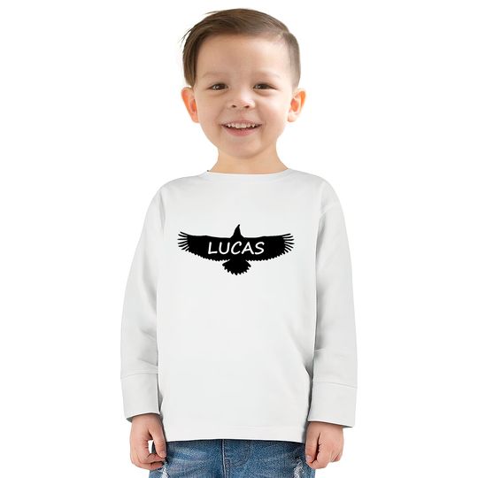 Lucas Eagle - Lucas -  Kids Long Sleeve T-Shirts