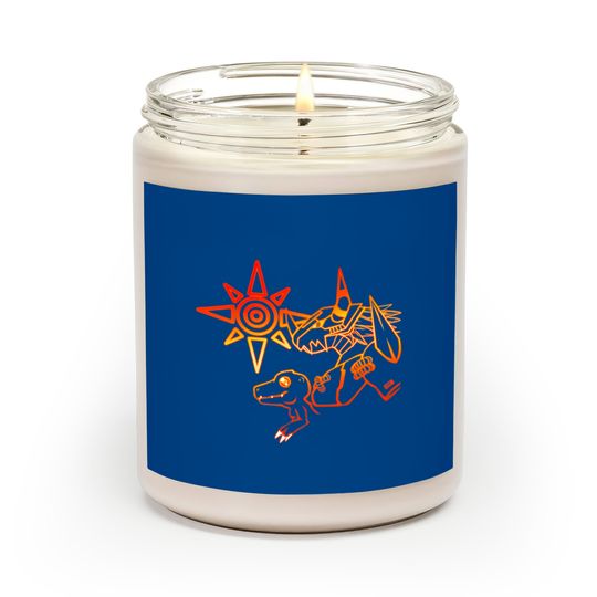 Crest of Courage - Digimon - Scented Candles