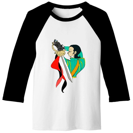 Sylvando, The Knight in Smiling Armor - DQXI - Dragon Quest Xi - Baseball Tees