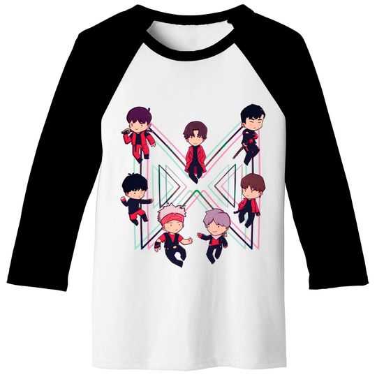 Monsta X - Monsta X - Baseball Tees