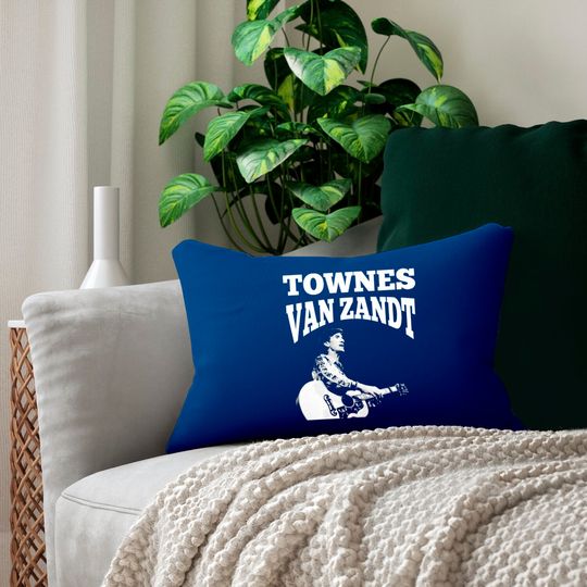 American singer-songwriter legend fans gift - Townes Van Zandt American Songwriting - Lumbar Pillows