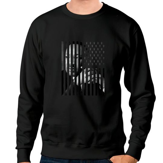 MLK - American Flag - Mlk - Sweatshirts