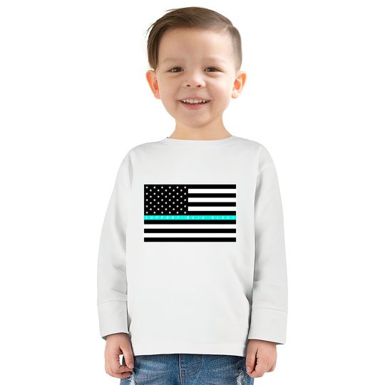 I Support Taco Bell Workers - Baja Blast -  Kids Long Sleeve T-Shirts
