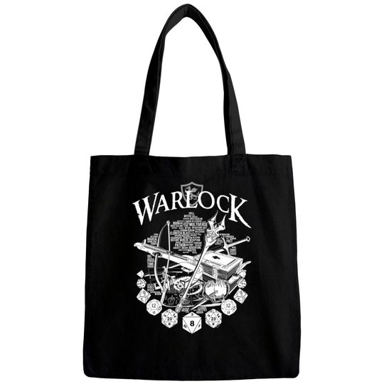 RPG Class Series: Warlock - White Version - Warlock - Bags