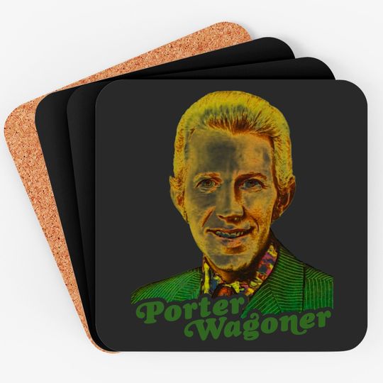 Discover Porter Wagoner // Retro Country Singer Fan Tribute - Classic Country Music - Coasters