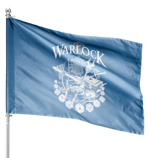 Discover RPG Class Series: Warlock - White Version - Warlock - House Flags