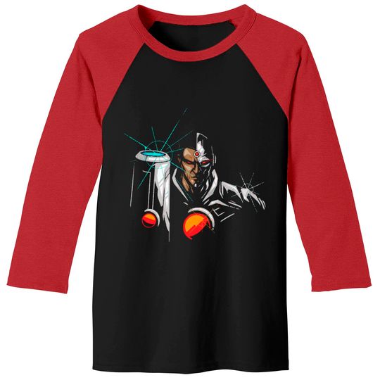 Silver Fists - Mecha - Baseball Tees