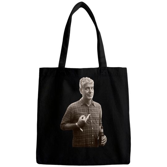 Anthony Bourdain Middle Finger Bags Original