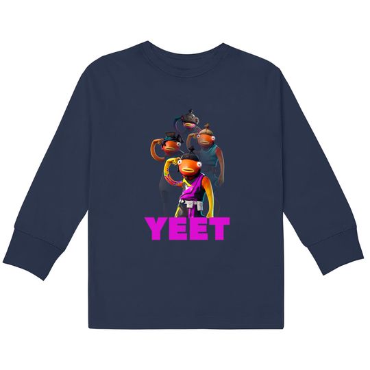 Discover fishstick,tiko YEET Classic  Kids Long Sleeve T-Shirts
